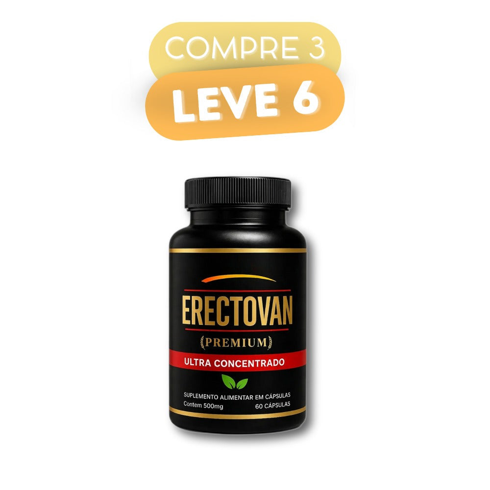 Erectovan - Suplemento Natural - Promoção Exclusiva + Frete Grátis